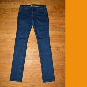 J BRAND Blue Jeans 29 x 34 Skinny Pencil Leg Jean